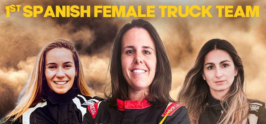 La villenense Jaqueline Ricci, en el primer equipo femenino de camión de rallys en España