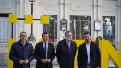 Salguero, Rajoy, Mazón