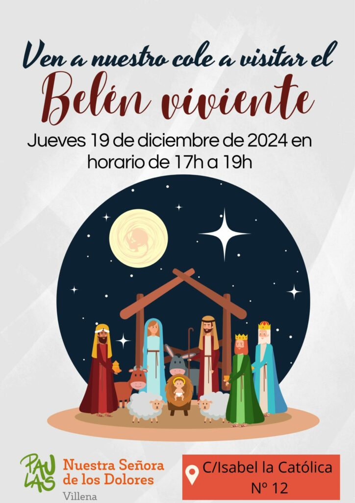 El Colegio Paulas Vuelve A Montar Su Tradicional Bel N Viviente El