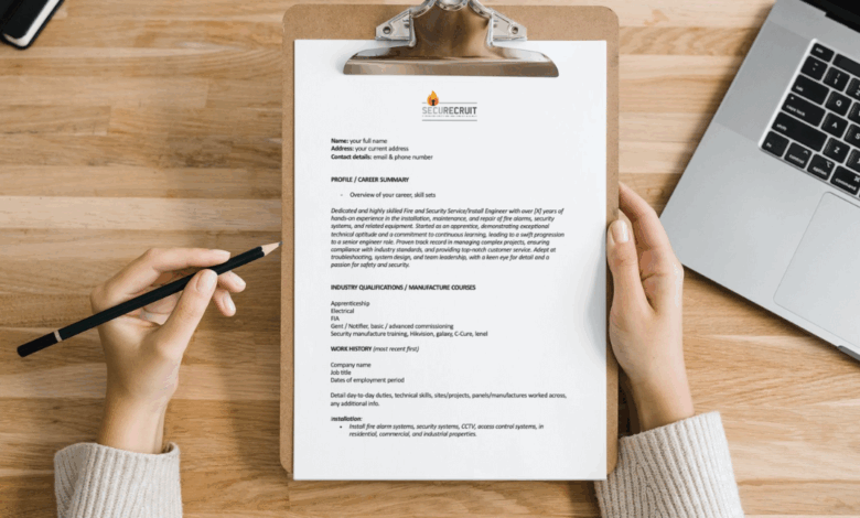 artículo sobre CV for Success