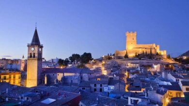 casco antiguo de Villena (Alicante)
