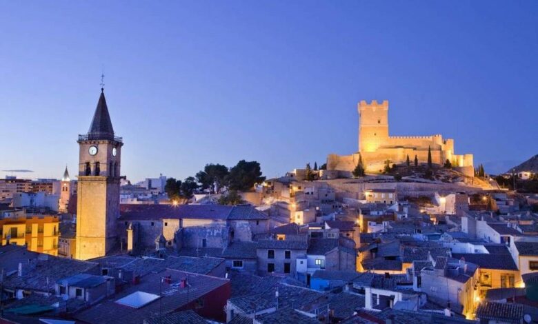 casco antiguo de Villena (Alicante)