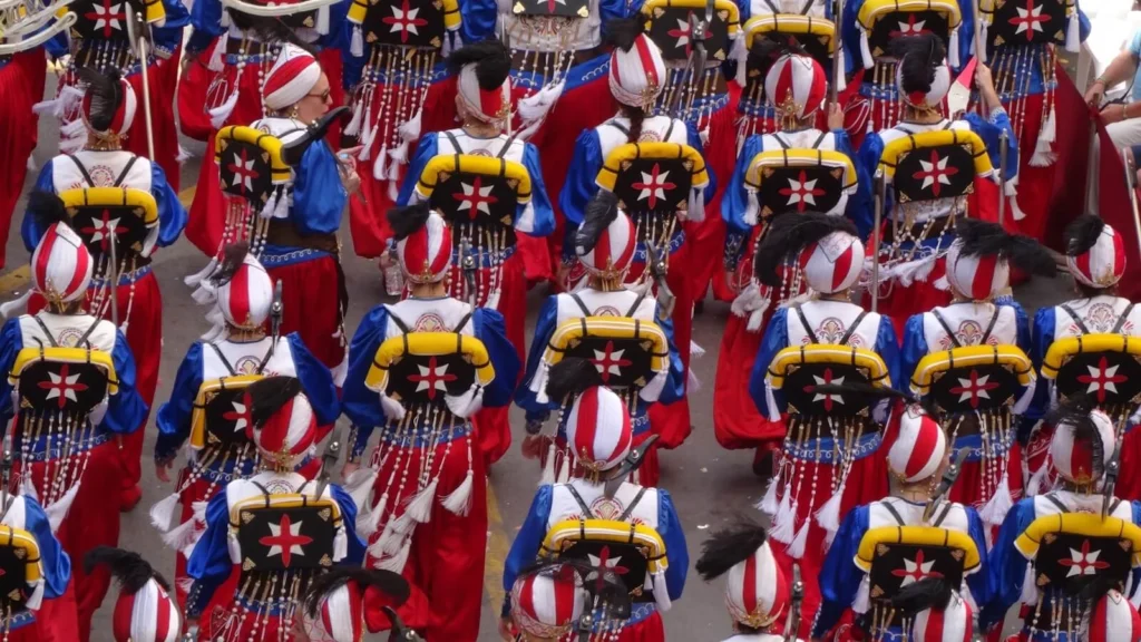desfile moros y cristianos Villena