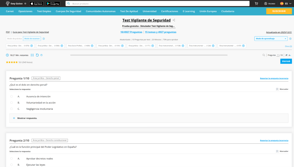 prepara aqui tu acceso como vigilante de seguridad