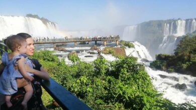 visitando las cataratas de iguazú con niños